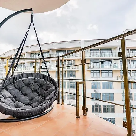 Pearl 45 Fantastic Design Sea View Apartment Odesa