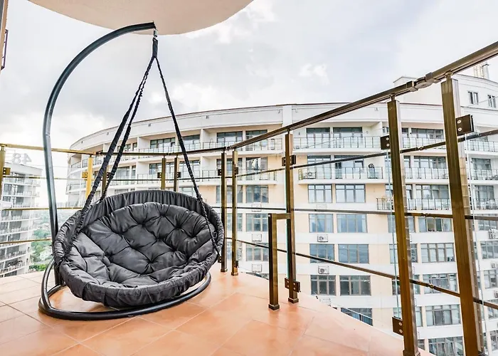 Pearl 45 Fantastic Design Sea View Apartman Odessza